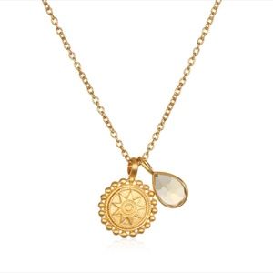 Satya Jewelry - Mandala Birthstone (Nov) Necklace